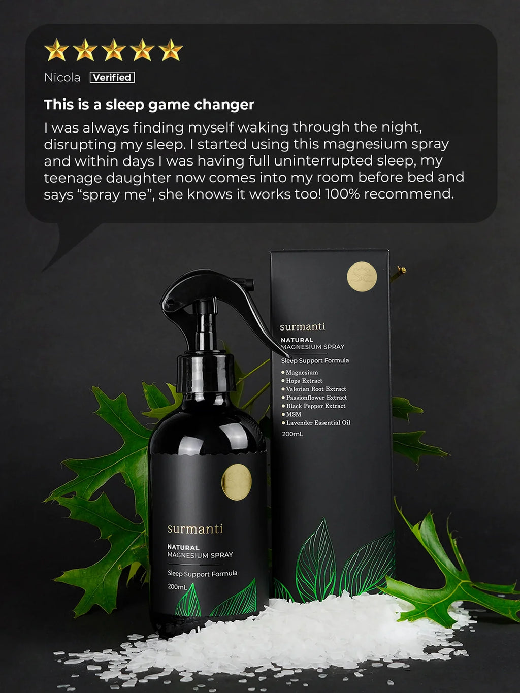 Magnesium Sleep Support Spray 200ml