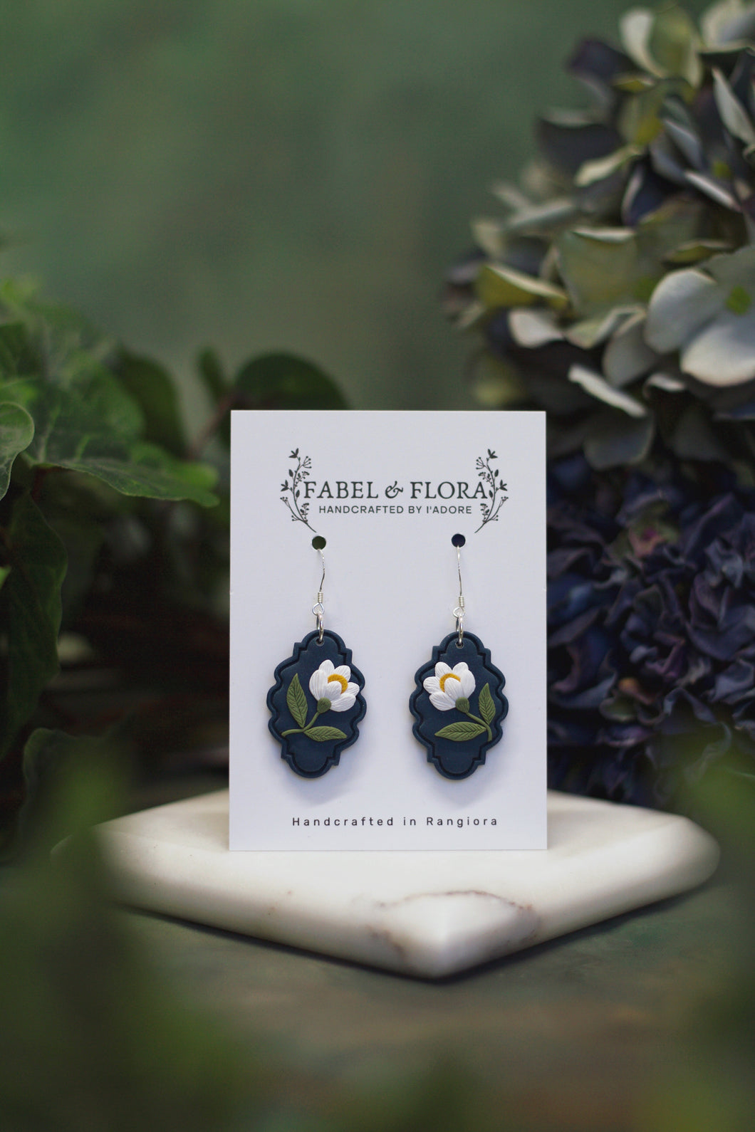 Magnolia Handcrafted Earrings