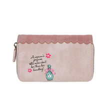 Load image into Gallery viewer, Perfumery Blush Medium Ziparound Wallet