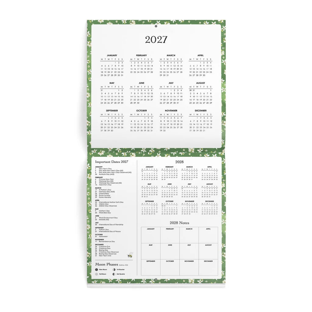 Nature 2027 Wall Calendar