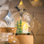 10cm Church Twinkle Globe