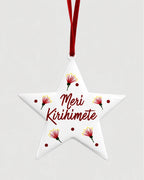 White Pohutukawa Star Tree Deco 246