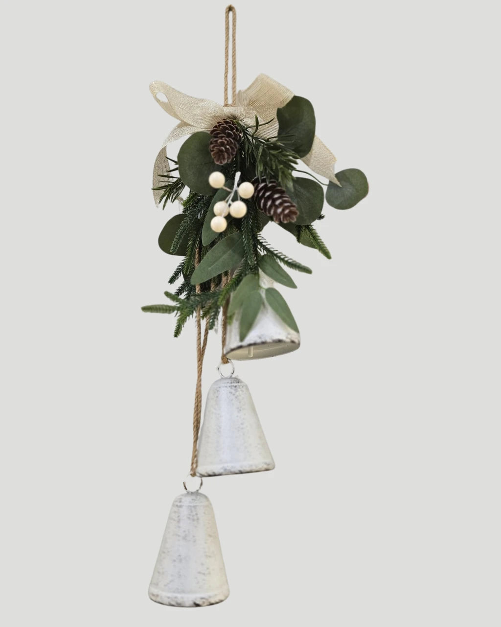 2026 Smooth White Hanging Hanging Bell Trio