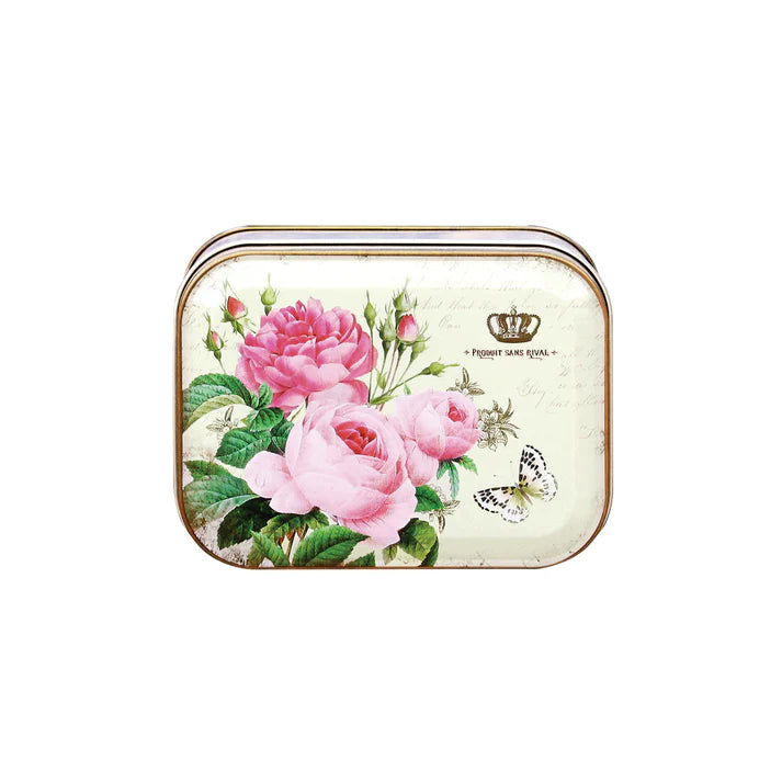 Nostalgia Roses Small Rectangle Tin