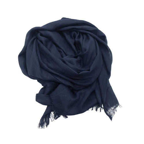 Bamboo Scarf Navy