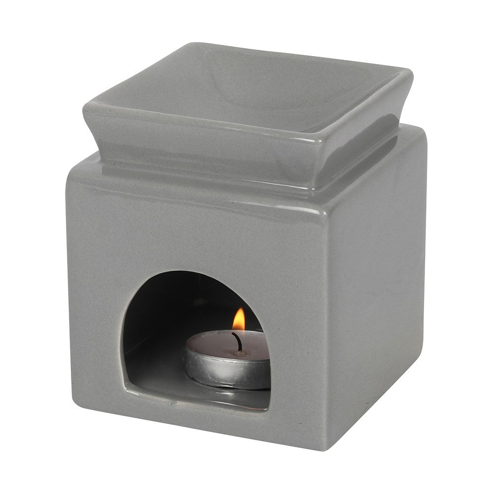 Grey Love Cut Out Oil/Wax Burner