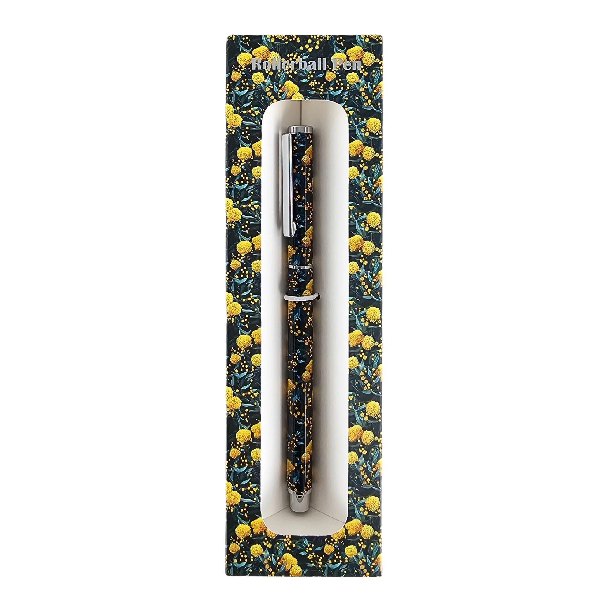 Golden Wattle Rollerball Pen
