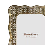 Aura Photo Frame 4x6 Gold Foil