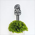 Acrylic Plant Stake Tiki Black