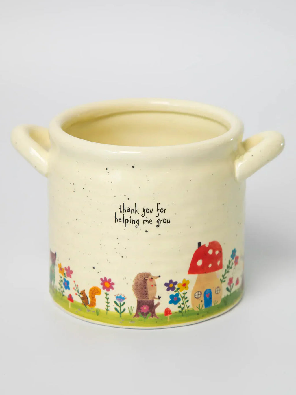 Crock Planter Thank You Medium