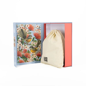 Native Flowers and Chatty Fantails Puzzle