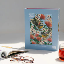 Load image into Gallery viewer, Native Flowers and Chatty Fantails Puzzle