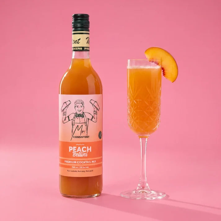 Mr Consistent Peach Bellini 750ml