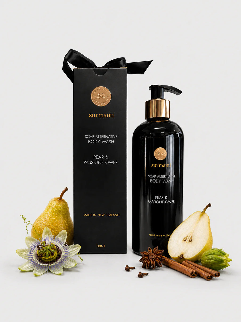 Pear & Passionflower Body Wash 300ml Soap Alternative