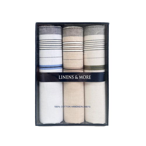Pin Stripe Handkerchiefs