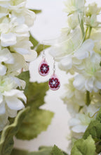 Pink Posie Handcrafted Earrings