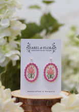 Load image into Gallery viewer, Pink Frames Handcrafted Earrings
