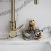 Load image into Gallery viewer, Double Check Waffle Dish Cloths Set 3
