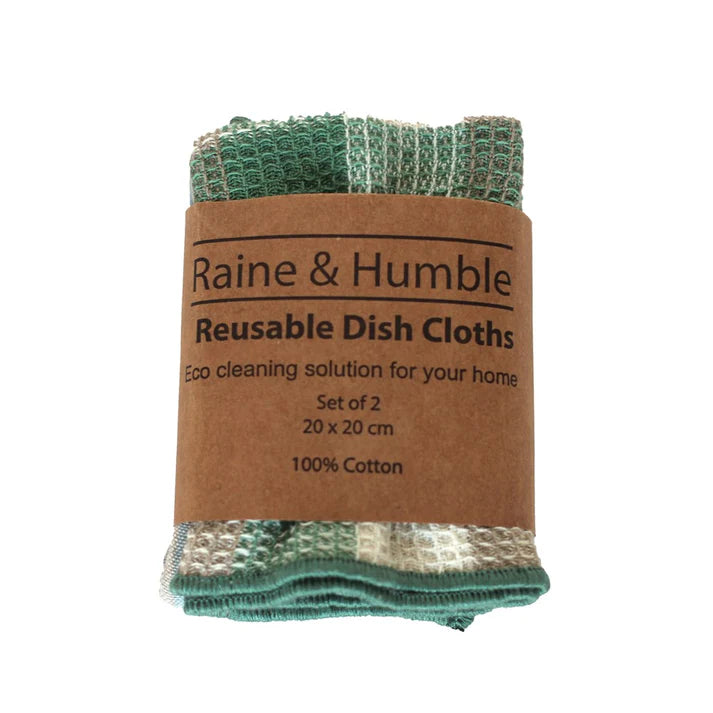 Double Check Waffle Dish Cloths Set 3