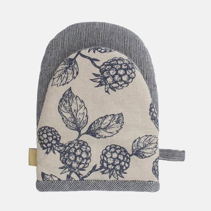 Berry Half Oven Glove Blue