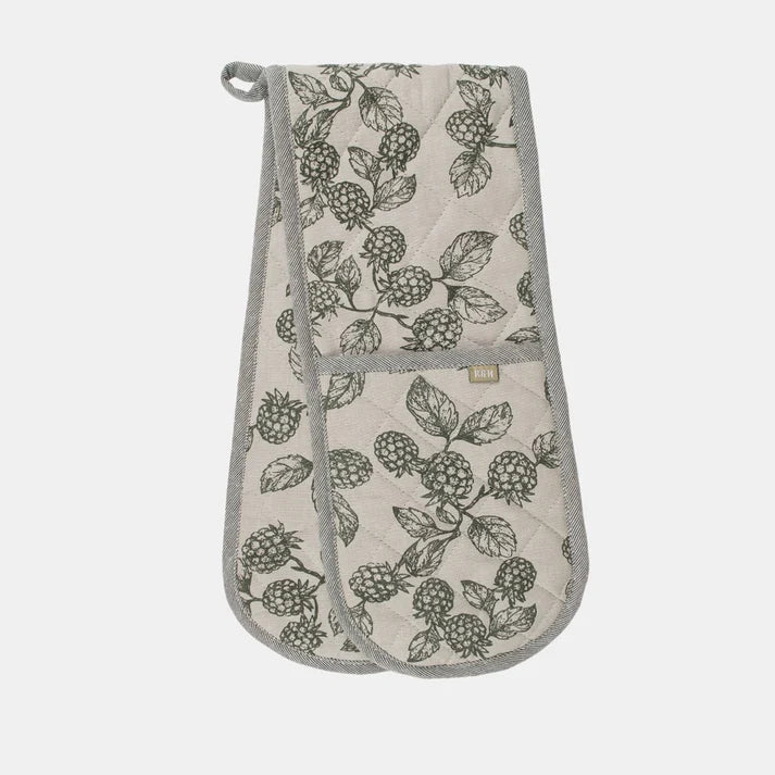 Berry Double Oven Glove Olive