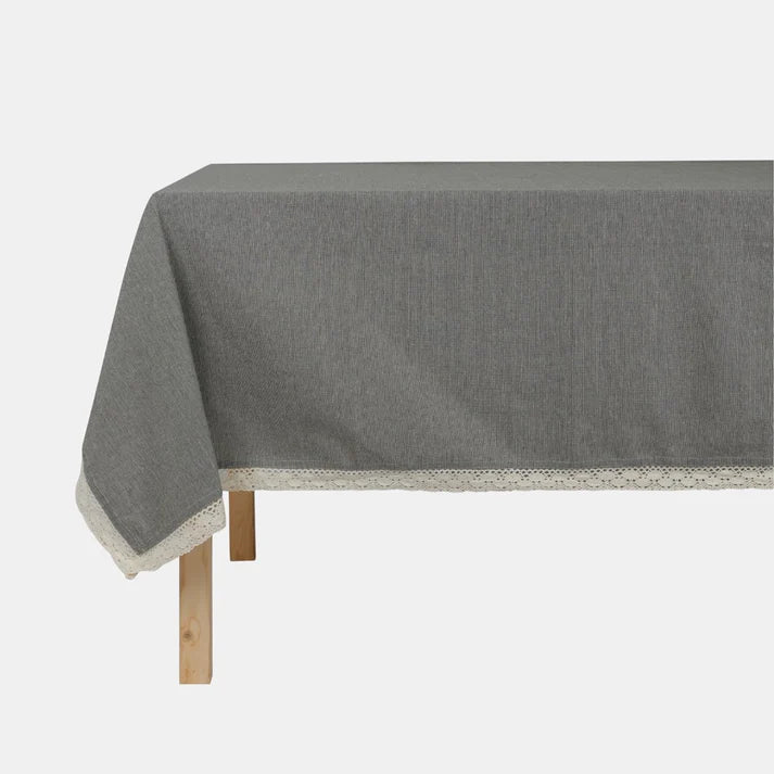 Berry Thin Stripe Table Cloth Olive