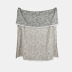 Berry Jacquard Throw Olive