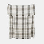 Berry Check Throw Olive