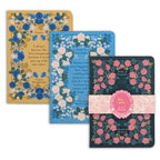 Reading Room Jane Austen B6 Notebooks Set of 3