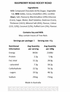 Raspberry Road Rocky Road 200gm