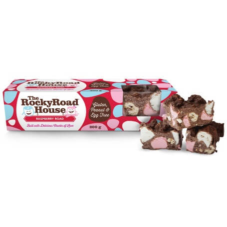 Raspberry Road Rocky Road 200gm