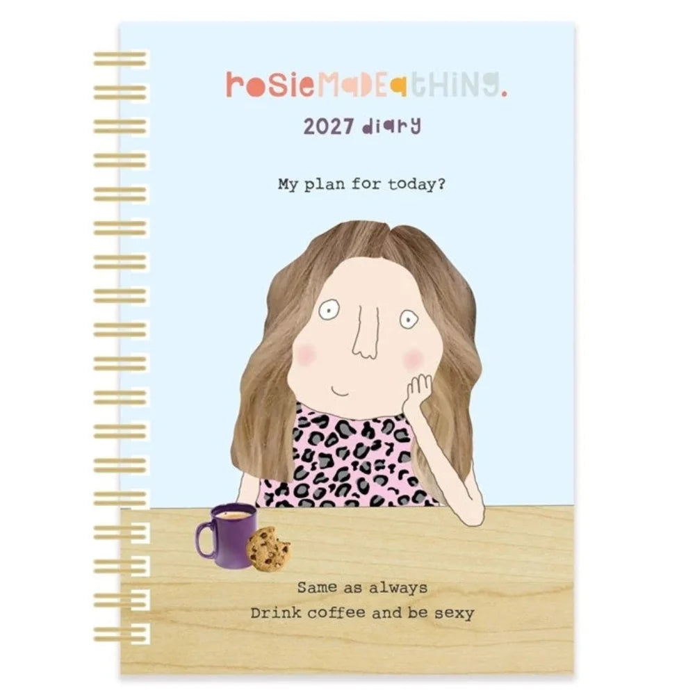 Rosie Made a Thing 2027 Wiro A5 Diary