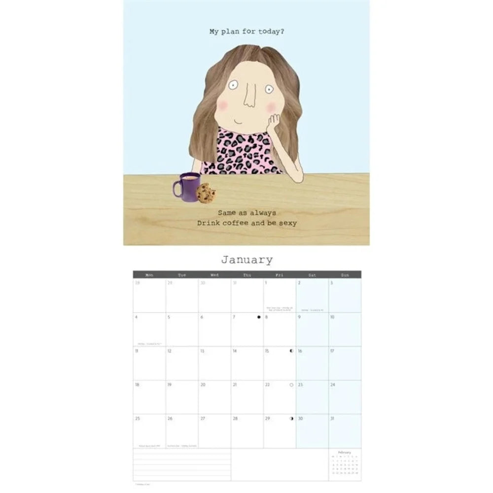 Rosie made a thing 2027 Square Wall Calender