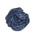 The Autumn Cotton Hemp Scarf Blue