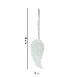 Single Angel Wing Glitter Deco
