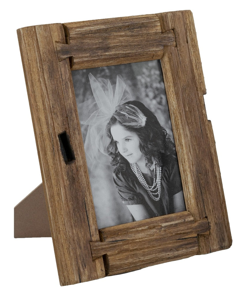 Rustic Wooden Photo Frame 3036
