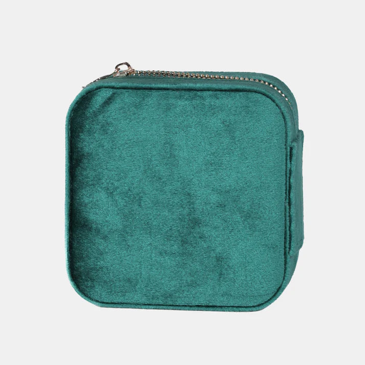 Brydie Square Emerald Jewellery Box