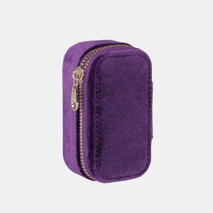 Aria Rect Jewellery Box Purple