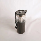 Insulated Travel Infuser Mug Black