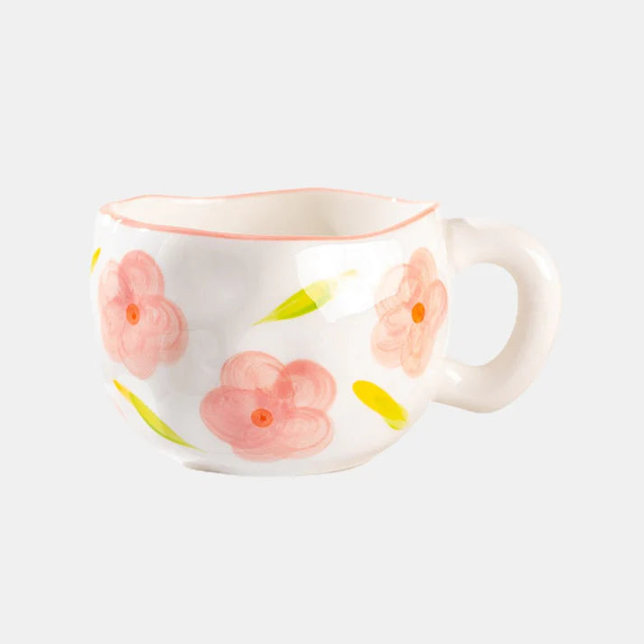Elanor Mug Floral Pink