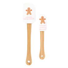 Load image into Gallery viewer, Gingerbread Man Silicone Spatula Set