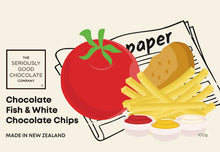 Load image into Gallery viewer, Kiwiana Fish &amp; Chips Log Box