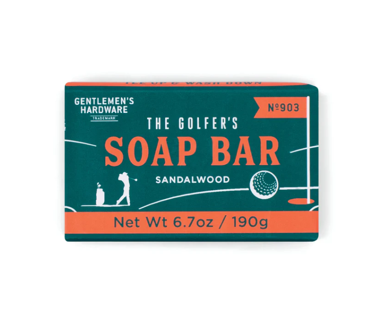 The Golfers Soap Bar Sandalwood
