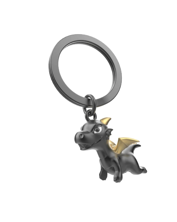 Black Dragon Key Chain