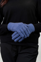 Uni Sex Merino Possum Plain Gloves Assorted Colours