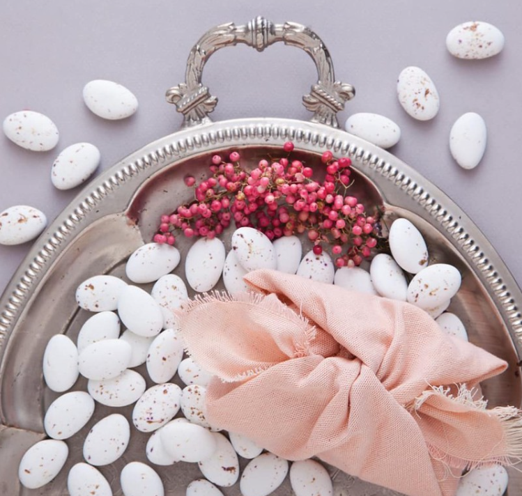 Caramel Pebbles with crispy coating