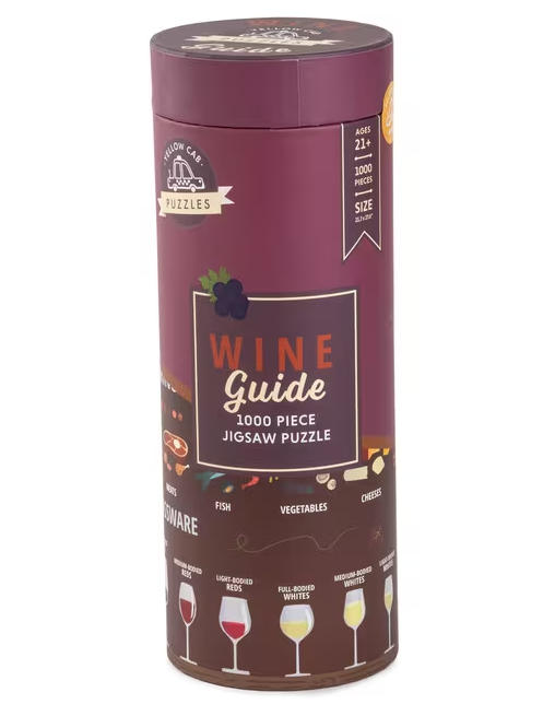 Yellow Cab Wine 1000pce Jigsaw Puzzle