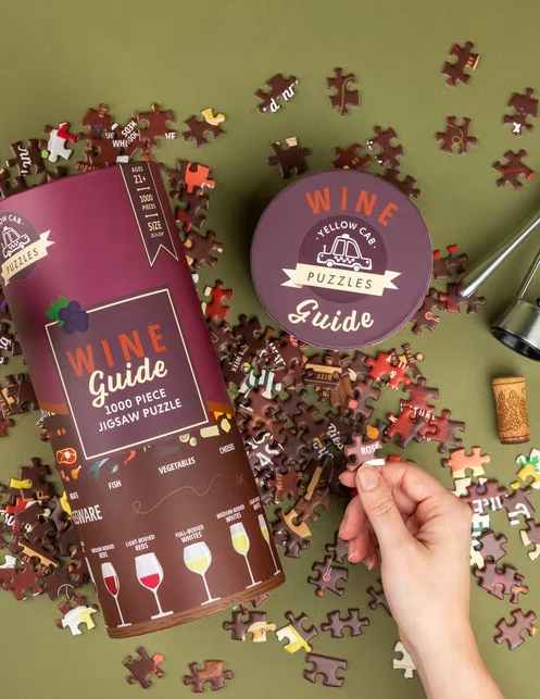 Yellow Cab Wine 1000pce Jigsaw Puzzle