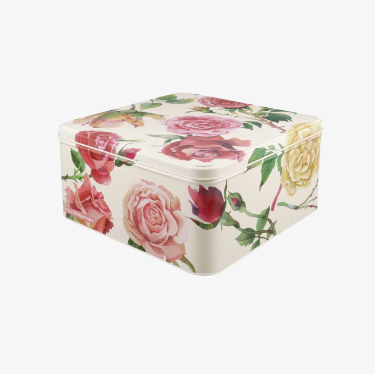 Emma Bridgewater Roses Square Cake Tin's Assorted Sizes