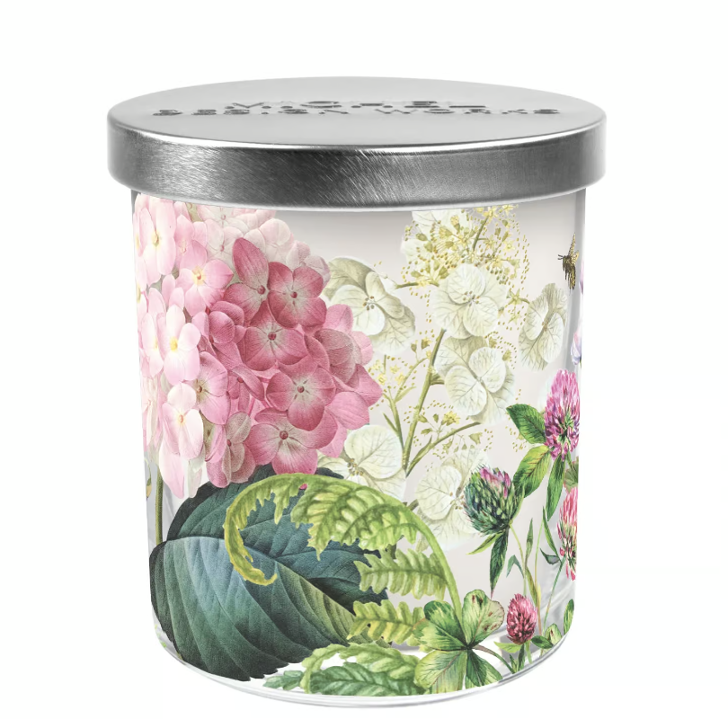 Wild Hydrangea Candle with Lid